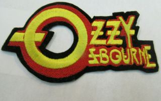 Ozzy Osbourne Collectable Rare Vintage Patch Embroided 90 