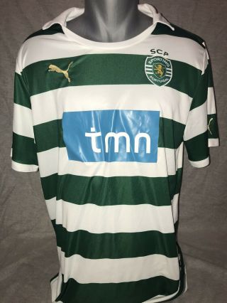 Sporting Club Portugal (lisbon) Home Shirt 2011/12 X - Large Rare