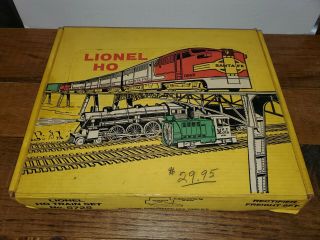 1958 Lionel Ho Train 5725 Rectifier Freight Set.  Rare 0591 Locomotive.