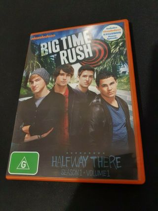 Big Time Rush " Halfway There " Season 1 Volume 1.  Nickelodeon Rare