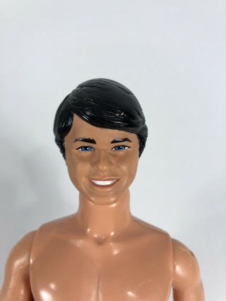 1968 Barbie 12 " Mattel Doll - - Ken Black Hair & Blue Eyes Taiwan