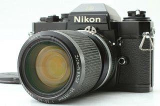 【mint】nikon El2 Rare 35mm Film Camera,  Nikkor 35 - 105mm F3.  5 - 4.  5 Fromjapan 1378