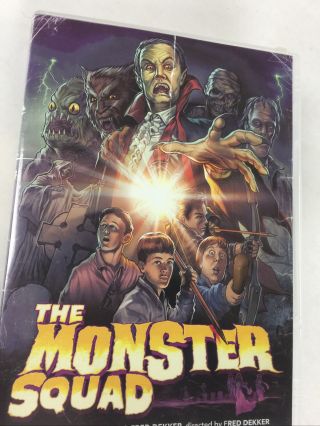 The Monster Squad Dvd 2013 Rare 1987 Fantasy Action Comedy