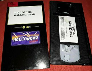 City Of The Walking Dead Aka " Nightmare City " (vhs) 1980 Rare Zombie Horror Gore