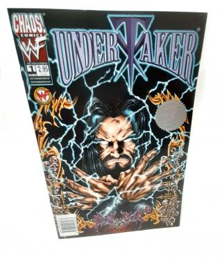 Chaos Comics Undertaker 1st Edition 1 Wwf Wwe Wrestling Rare 1st Print 1999