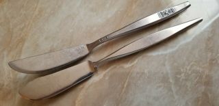 2 Antique,  Vintage Collectible Knives 6.  75 " Stainless - Madeira,  Thor,  Japan