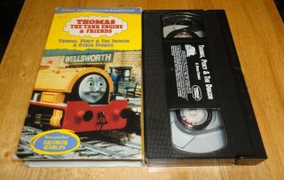 Thomas The Tank Engine & Friends : Thomas,  Percy & The Dragon (vhs) Kids Rare