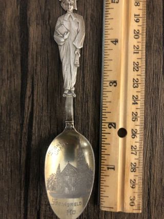 Stone Chapel Springfield Missouri Mo Sterling Silver Souvenir Spoon