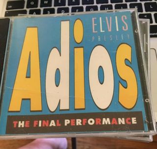 Elvis Presley Cd Adios - The Final Performance Mystery Train Aj Records Rare