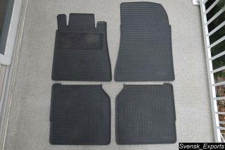 Mercedes W140 S - Class 92 - 99 Sel Oem Rare Rubber Floor Mats Trays All - Weather