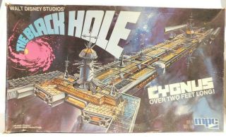 The Black Hole Cygnus Mpc Model Kit 1979 Walt Disney Movie 1 - 1983 Rare