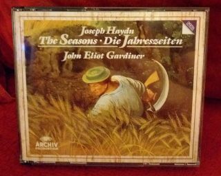 Haydn : The Seasons (die Jahreszeiten) John Gardiner - Rare Archiv 2 Cd Box Set