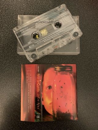 Alice In Chains - Jar Of Flies (rare Uk Cassette Tape)