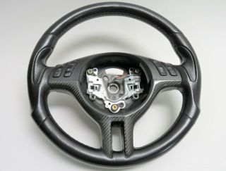 ✅ 2001 - 2006 Bmw 325ci 330i 325i 330ci E46 Rare Leather Sport Steering Wheel