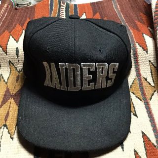 Rare Vtg Starter Los Angeles Raiders Arch Snapback Hat 80s 90s La Nwa W Flaw