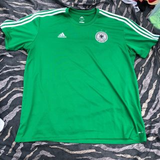 Rare Vintage Germany National Team Away Football Shirt Xxxl 3xl Man Adidas Green