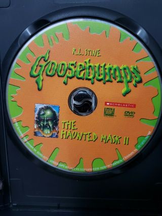 R.  L.  Stine ' s Goosebumps The Haunted Mask II (2,  Two) DVD Halloween RARE OOP 3