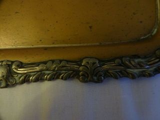 Antique Arts & Crafts Copper & Pewter Oblong Calling Card Tray 3