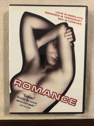 Romance (dvd) 1999 Unrated Director’s Cut - Catherine Breillat - Rare Erotic Gem