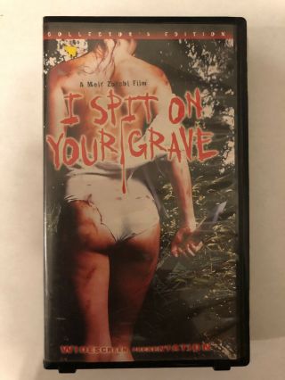 I Spit On Your Grave (vhs,  1999) Rare Clam Shell Anchor Bay Horror Cult Oop