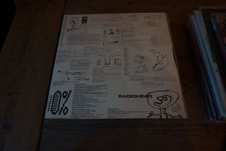 RADIOHEAD - THE BENDS.  RARE FIRST PRESS.  INNER. 3