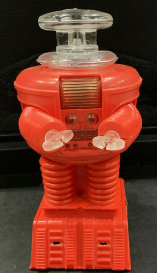Remco Lost In Space Robot Rare All Red Look