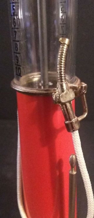 Miniature Antique Gas Pump Phillips 66 Die Cast 8 Inches Tall 2