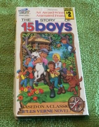The Story Of 15 Boys Vhs Children Just For Kids Video 1990 Rare
