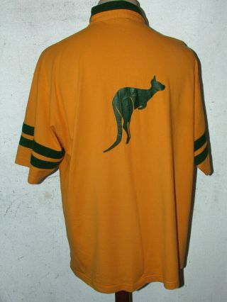 Retro Rare Vintage Wallabies Australia Kooga Rugby Union Shirt XL 52inch che 2