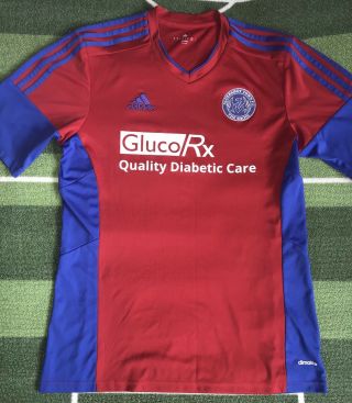 Rare Aldershot Town Fc Home Football Shirt By Adidas Size M Non League