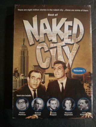Best Of Naked City: Volume 1 Rare 5 Dvd Box Set Paul Burke,  Horace Mcmahon