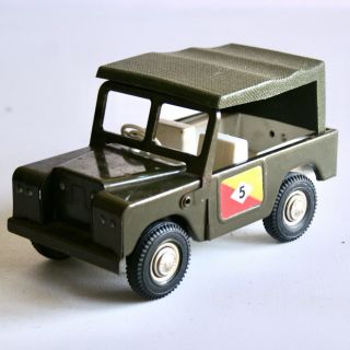 Rare Vintage Triang Land Rover N 5 With Canopy 15cms Long