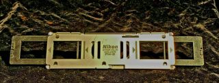 Rare Nikon Fh - 2 Curved Film Strip Holder Ma - 21 Coolscan 20,  30,  5000 Japan 2627