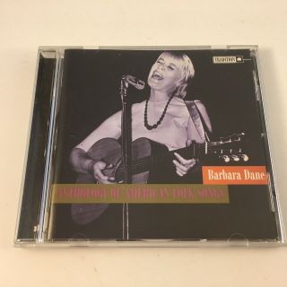 Barbara Dane - Anthology Of American Folk Songs Cd (1997,  Tradition) Rare Oop