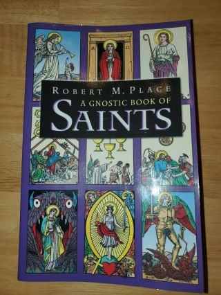 A Gnostic Book Of Saints By Robert M.  Place,  Book,  Very Rare Signed