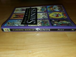 A Gnostic Book of Saints by Robert M.  Place,  Book,  Very Rare Signed 3
