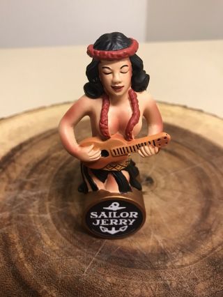 Sailor Jerry Spiced Rum Liquor Beer Tap Handle (extremely Rare) 4” Tall