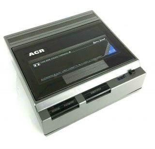 Acr Lenox Sound Vhs Video Cassette 2 - Way Rewinder Model Acr - 665a Rare Euc 1989