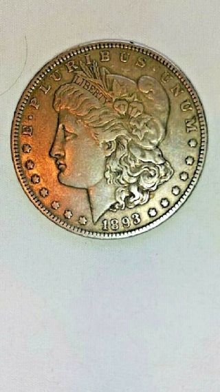 1893 P Morgan Silver Dollar.  Rare Key Date Loe Population Of 389,  000.