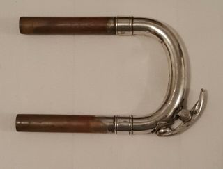 King Silver Trumpet Main Tuning Slide Part Circa 1920 Antique
