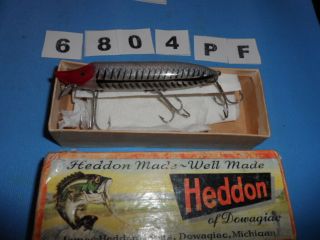 T6804 Pf Heddon Vamp Spook Fishing Lure W Box