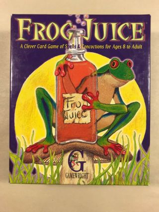 Frog Juice Card Game Gamewright 100 Complete 1997 Rare Cards Are