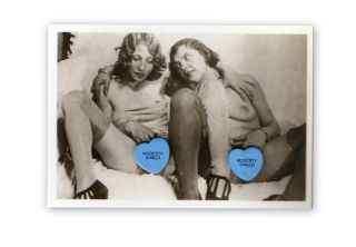 & Naked Lesbian Couple 1920 