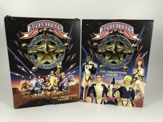 Adventures Of The Galaxy Rangers Vol 1 & 2 (dvd,  8 - Disc Set) Read Info Oop Rare