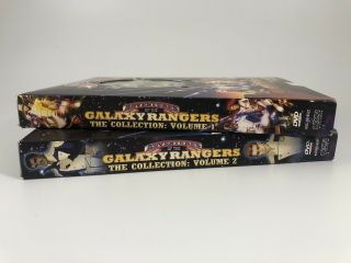 ADVENTURES OF THE GALAXY RANGERS Vol 1 & 2 (DVD,  8 - Disc Set) Read Info OOP RARE 3