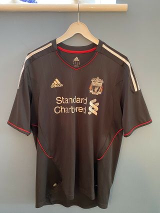 Adidas Liverpool Fc Away Shirt [2011 - 2012 16 Very Rare] Uk Mens L