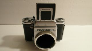 Rare Praktisix Ii 2 Pentacon 6x6 120 220 Medium Format Slr Film Camera Body