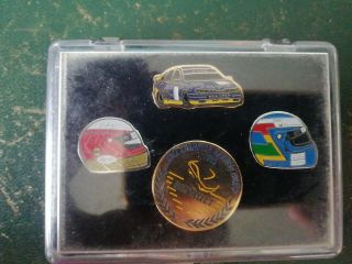 Btcc Champion Manufacturers 1995 Renault Badges - Very Rare - Set Of 4