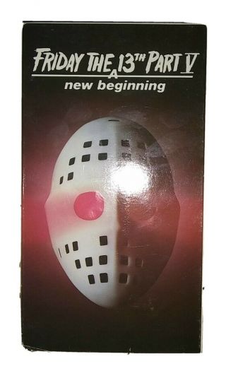 Friday The 13th - Part 5: A Beginning Vhs 2002 Reissue Rare