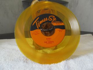The Crests - Baby & I Love You So Times Square 6 Gold Vinyl